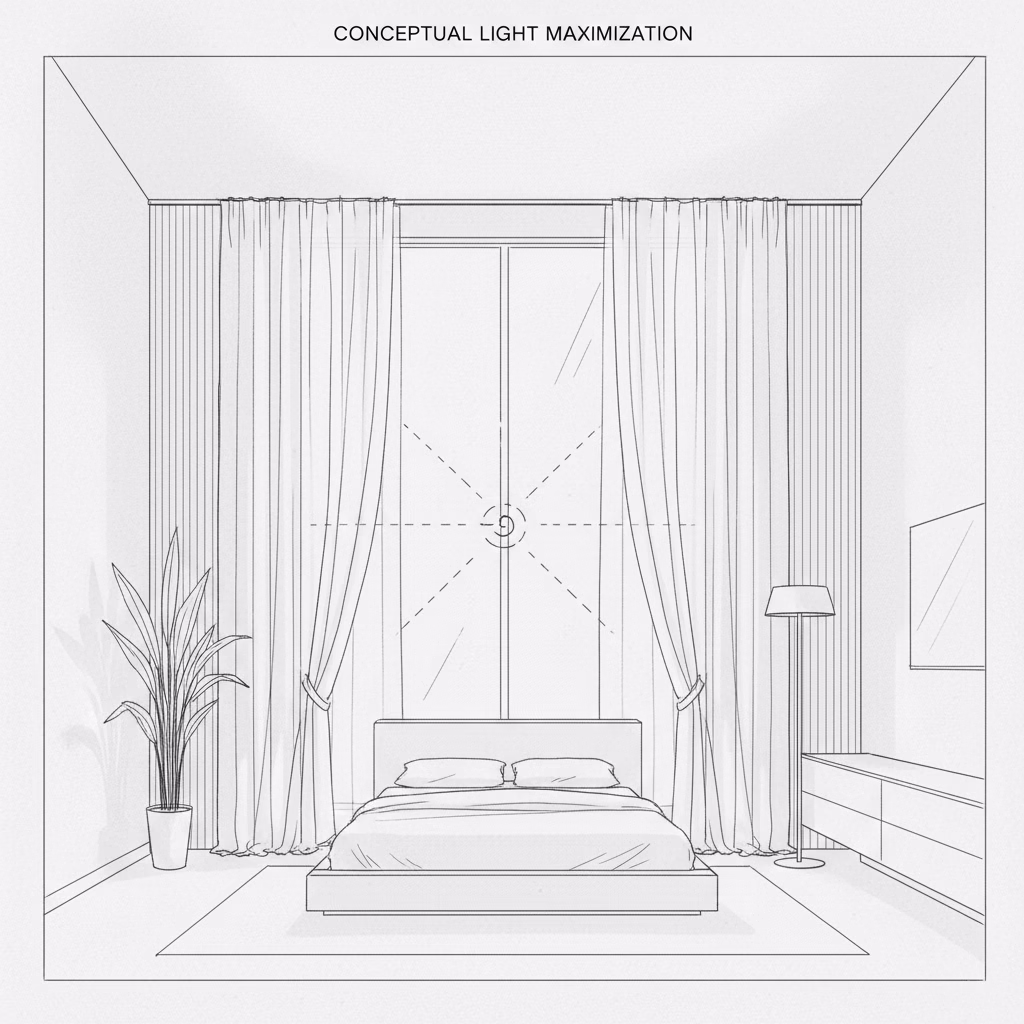 Floor-to-Ceiling Sheer Curtains