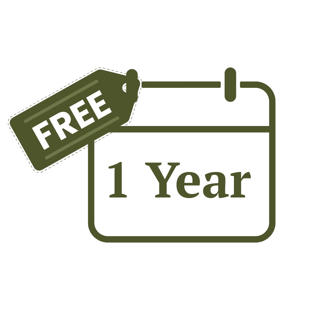 1 Year Free Maintenance